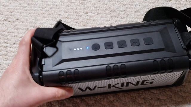 W-KING Bluetooth Speaker review смотреть онлайн