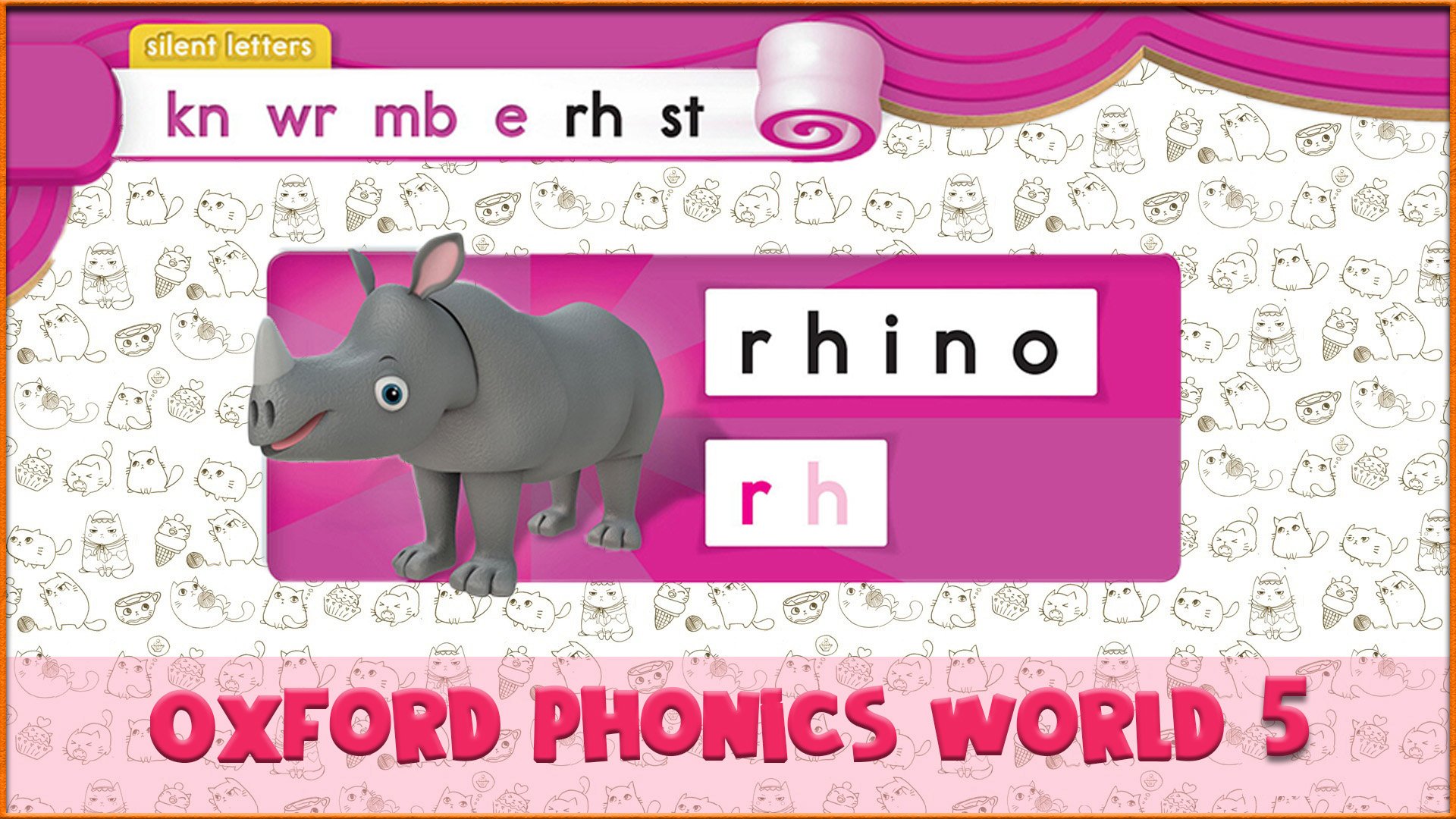 | rh | Oxford Phonics World 5 - Letter Combinations. #48 смотреть онлайн