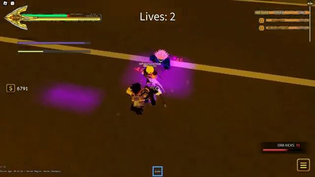 [YBA] Star Platinum + Hamon BUILD in 1V1S | Roblox YBA смотреть онлайн