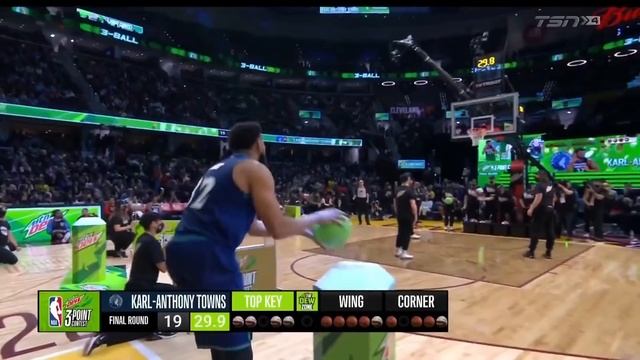 Karl Anthony Towns 3 Point Contest Champion! 2021-22 NBA Three Point Contest смотреть онлайн