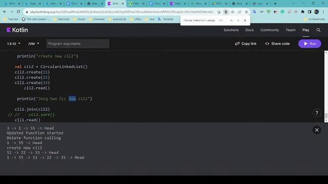 Data Structures & Algorithms in Kotlin | Circular Linked Lists | CRUD, and Search and More Exampl… смотреть онлайн