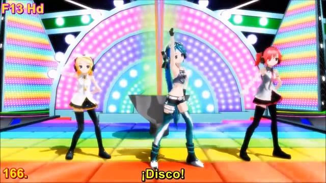 MMD Chocolate disco v.2(perfume) sub.español 60fps смотреть онлайн