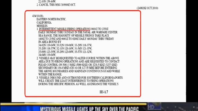GOV'T Documents say the Contrail Was A U.S. Missile! WND REPORT смотреть онлайн