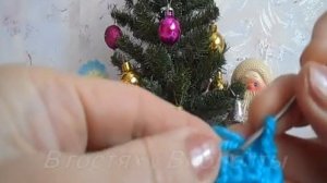 Как связать рождественский сапожок (Часть 1) Вязание крючком