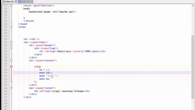 07(PHP Basic Tutorials) increments decrements operator in php смотреть онлайн