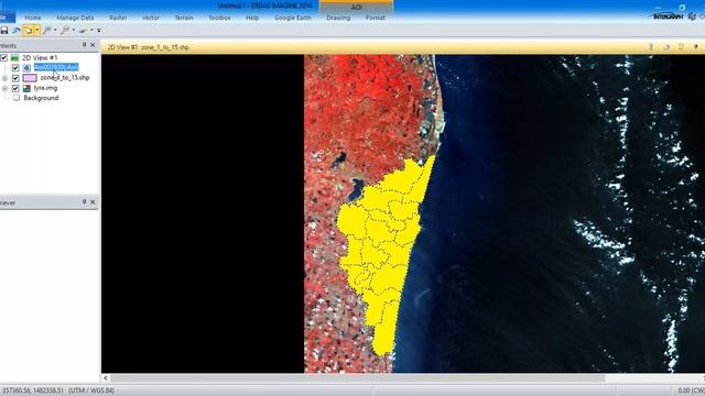 Convert Shapefile (.shp) to AOI using ERDAS Imagine смотреть онлайн