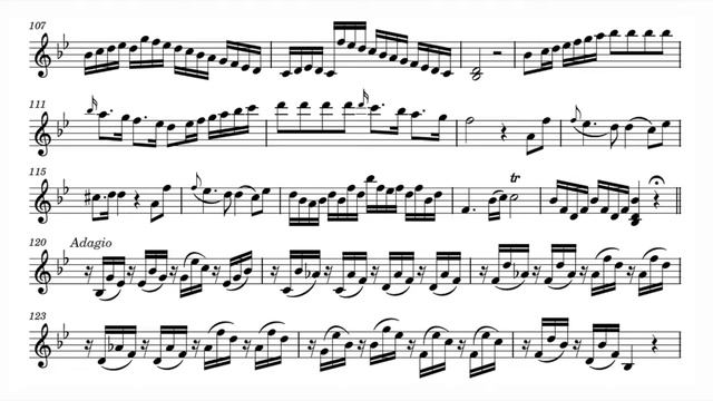 Play The Violin Sheet Music With Samuel Mariño/ Gluck: La Corona, Wq. 35, Aria, 