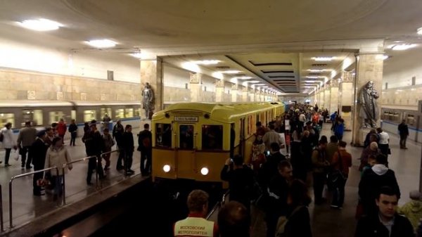 Moscow metro train exhibition | 2015 | Выставка подвижного состава московского метро