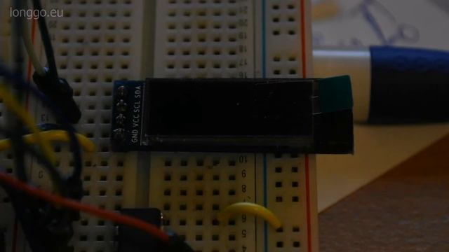 Mini SSD1306 I2C 128x32 OLED display and atmel ATTINY85 смотреть онлайн