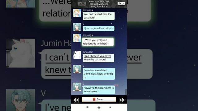 [Mystic Messenger] Пролог. Прохождение на русском. смотреть онлайн