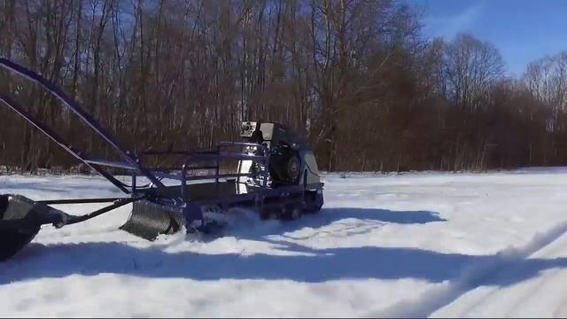 Мотобуксировщик Бурлак-М2 LRK, LFK Промысловик 15 л.с. Электрозапуск и без. смотреть онлайн