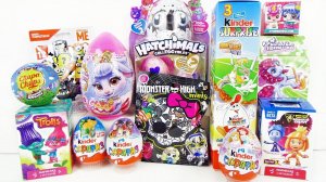 15 ОТЛИЧНЫХ СЮРПРИЗОВ! Monster High,Свинка Пеппа,ФИКСИКИ,Суперсемейка,ПОНИ Unboxing Kinder Surprise