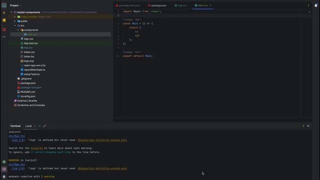 Styled Components за 5 минут. №1 Установка и подготовка к разработке смотреть онлайн