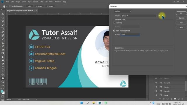 DESAIN CEPAT | TRIK IMPORT DATA EXCEL KE PHOTOSHOP смотреть онлайн