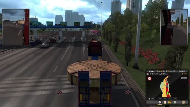 Везу сложный Негабаритный Груз в ETS 2 ! Это реально!? смотреть онлайн