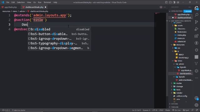 #1 Ads Watching : Build a Professional Laravel Project Create Project and Customized Layout Design смотреть онлайн