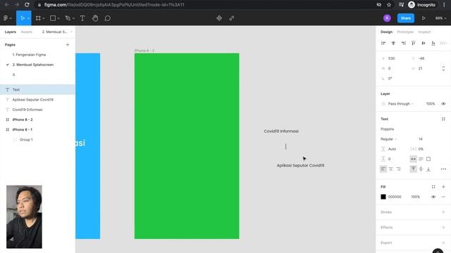 Tutorial Figma Pemula 2 - Membuat Splashscreen смотреть онлайн