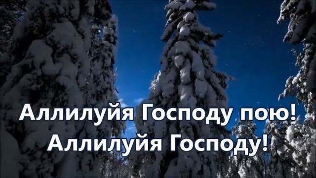 Аллилуйя Господу пою. Игорь Игнатов. Плюс с текстом смотреть онлайн