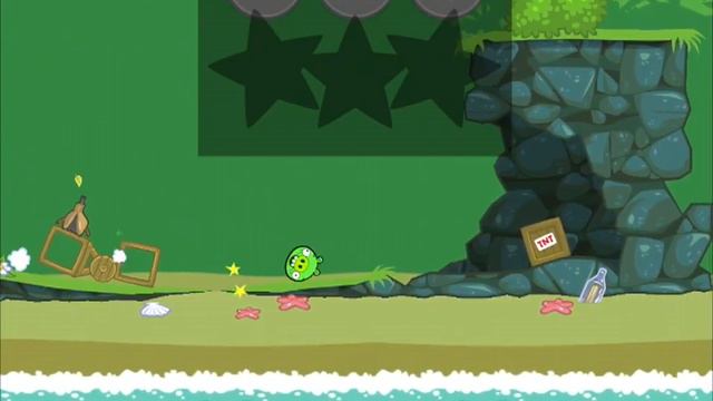 Bad Piggies - Level 1-2 3 Star Walkthrough Ground Hog Day | WikiGameGuides смотреть онлайн