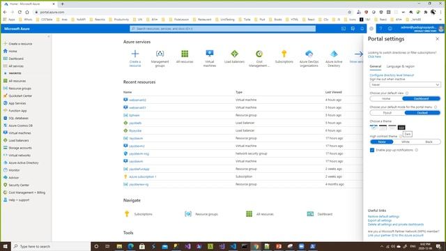 Part 6- AZ-900- Azure Fundamental - Azure Portal Overview смотреть онлайн
