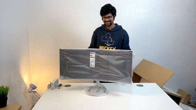 Samsung CJ79 QLED Ultrawide Curved 34" 100Hz Monitor Unboxing and First Look l Roy's World смотреть онлайн