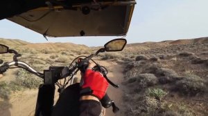 ? Среди марсианских пейзажей на солнечном электро-лигераде . Вперед ногами