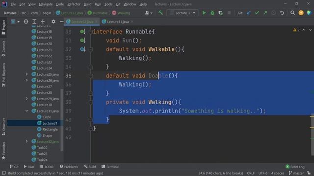 Interface in JAVA - A Complete Guide | Abstract class vs Interfaces | JAVA + DSA COURSE смотреть онлайн
