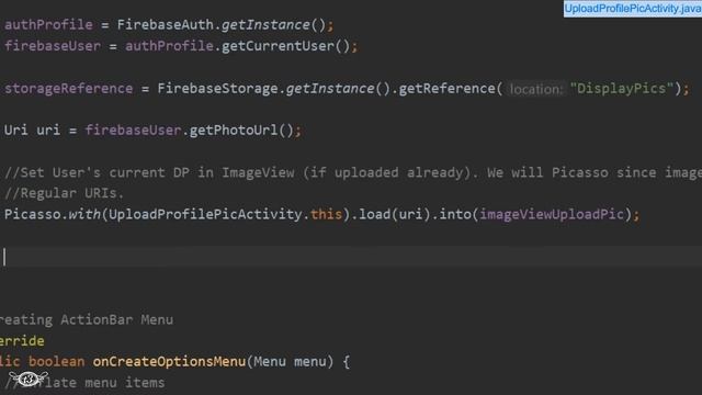 #18 Upload Image to Firebase Cloud Storage | Login and Register Android App with Firebase using Jav смотреть онлайн