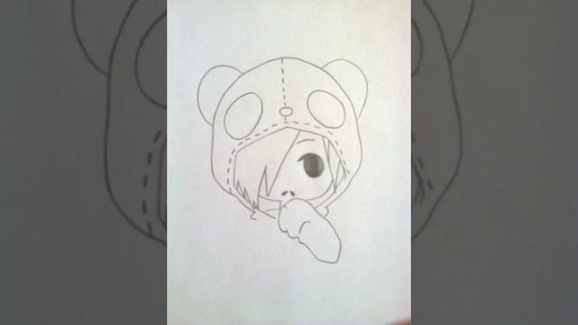 Как нарисовать чиби-девочку в костюме панды простыми карандашами смотреть онлайн