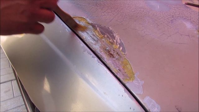 Протравил ржавчину на авто кислотой. смотреть онлайн