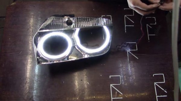 Renault Duster Led Angel Eyes DRL by TAU tech Ангельские глазки на Рено Дастер ДХО