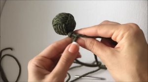 Темляк "Обезьяний кулак" из паракорда