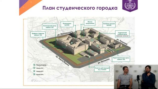 Онлайн-встреча с и.о. директора ИАТИТ ОмГУПС.