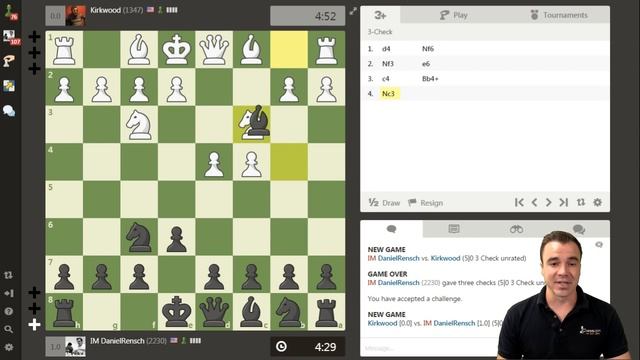 Chess.com Variants: 3-Check Tips For Beginners смотреть онлайн