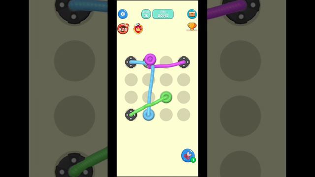 Tangled Line 3D Game Level 11 - 20 Complete (Android iOS Gameplay).🤔🤔😍😊...... смотреть онлайн