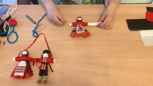 Мастер-час: «Неразлучники»/Кукла – оберег/Народная игрушка смотреть онлайн