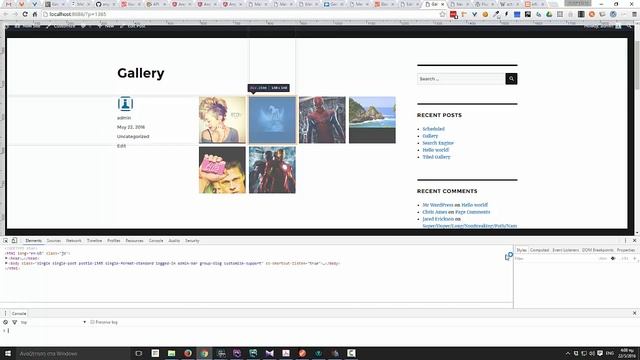 Wordpress Development 113 - Gallery shortcode 5 смотреть онлайн