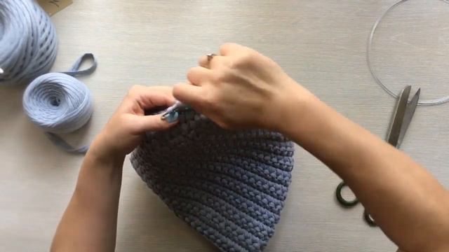 Вязание рюкзака из трикотажной пряжи смотреть онлайн