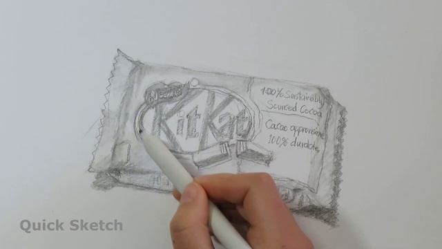 A quick sketch of a Kit Kat chocolate bar смотреть онлайн