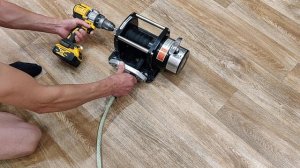 Шуруповёрт+Лебёдка