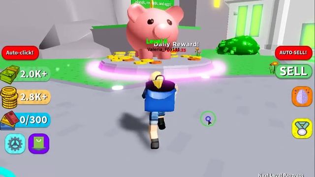 Лисичка играет в Роблокс Shopping Simulator смотреть онлайн
