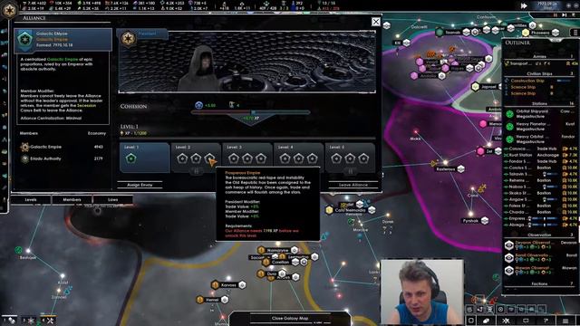 Part 7 - Galactic Empire - Stellaris Star Wars Fallen Republic смотреть онлайн