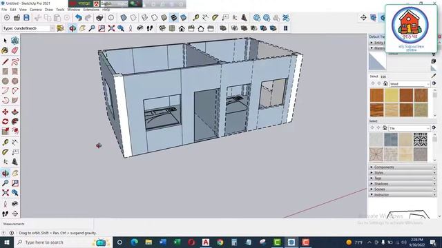 SketchUp Bangla Tutorial A to Z ।2D to 3D Modeling By SketchUp। SketchUp Bangla।স্কেচআপ বাংলা смотреть онлайн