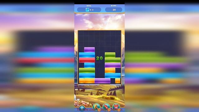 Block Blast Dropdom Puzzle Game - Gameplay Walkthrough - Levels 1-20