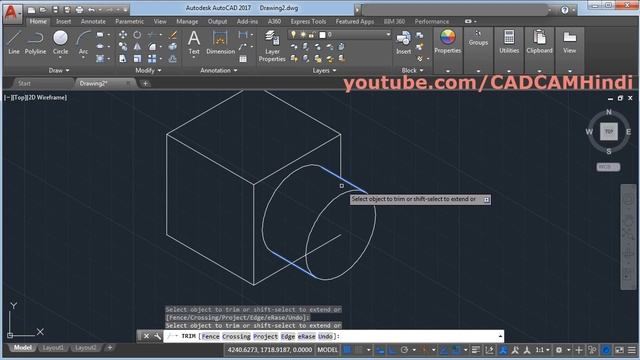 AutoCAD Isometric Drawing Basics in Hindi смотреть онлайн