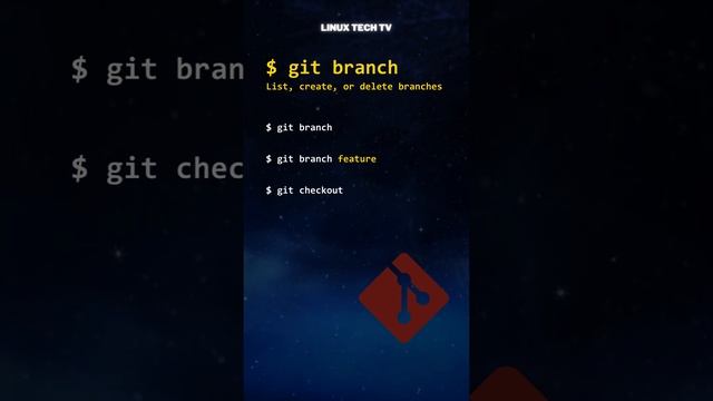 7. ⏳? git version control | git branch @LinuxTechTV pro Git смотреть онлайн