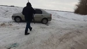 12 калибр. самокрут против заводского патрона. сравнительный отстрел