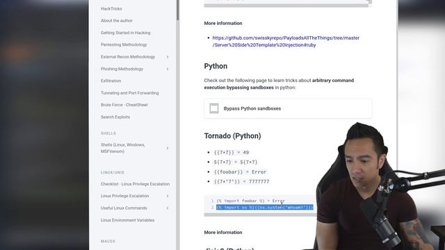 SSTI Complete Lab Breakdown: Basic server-side template injection (code context) смотреть онлайн