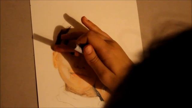 Soft pastel portrait drawing / Crtanje portreta suvim pastelom смотреть онлайн