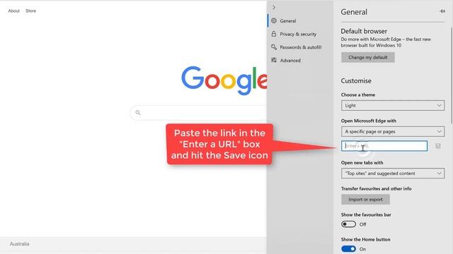 How to change the Home Page on Microsoft Edge To Google | Microsoft Edge #microsoftedge #microsoft смотреть онлайн